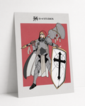 Crusader’s Burden Art Print