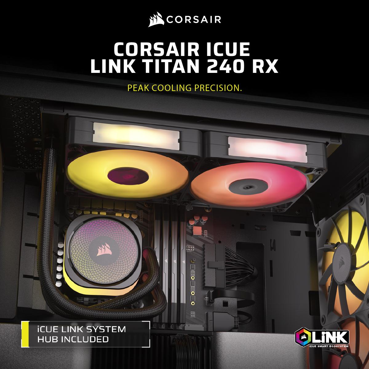 Corsair iCUE product campaign graphic design by 11+4 Studios