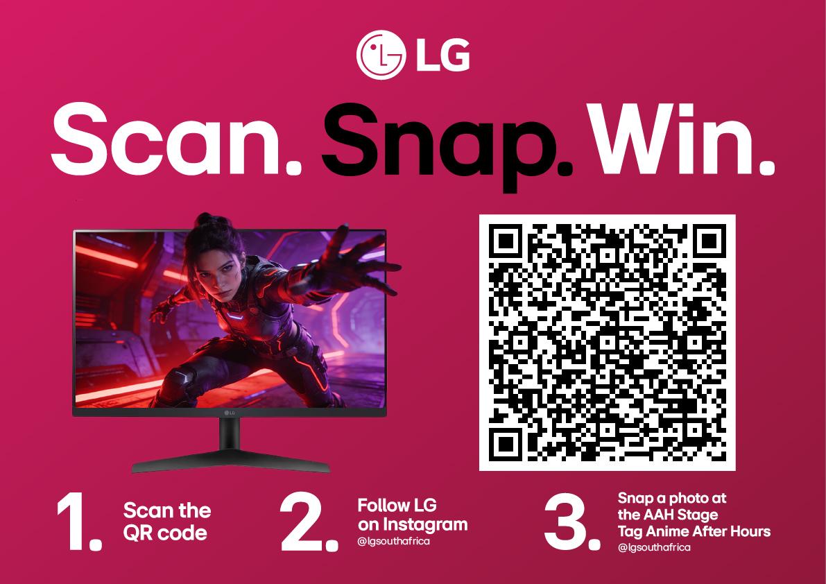 LG Scan Snap Win activation visual and campaign design by 11+4 Studios